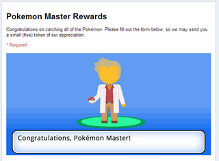 Illustration for article titled Pokémon Google Maps Rewards Players Who Catch 'Em All